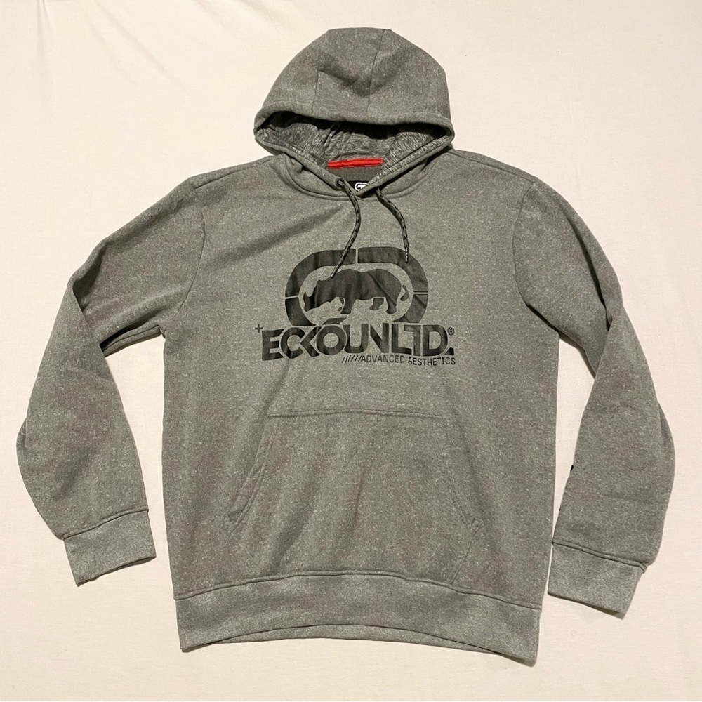 Ecko Unlimited Gray Men's Hoodie Size Large Pullover